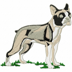 Dogs Embroidery Design 7